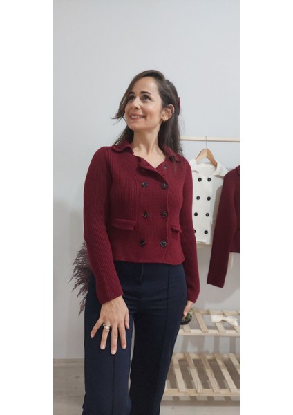 Düğmeli Hırka