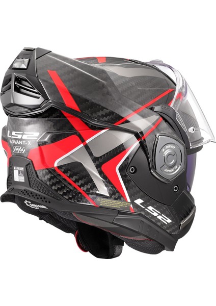 Advant x Karbon Future 2 Kırmızı Çene Açılır Kask indirimleri