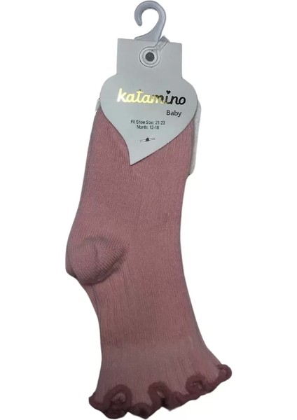 Katamino Marpink Kız Bebek Soket Çorap K46252 Asorti modelleri