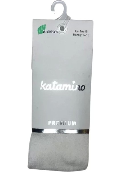 Katamino Liva Bebek Bambu Külotlu Çorap K36000 Krem