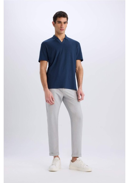 Jogger Fermuarlı Paça Yazlık Kumaş Pantolon E4779AX25SM indirimleri