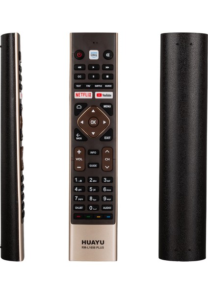 Haıer RM-L1656 Plus Netflıx-Youtube Tuşlu LCD LED Tv Kumanda (4457)