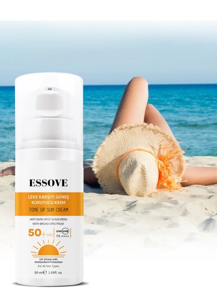 Güneş Kremi Leke Karşıtı Nemlendirici 50ML 50+Spf