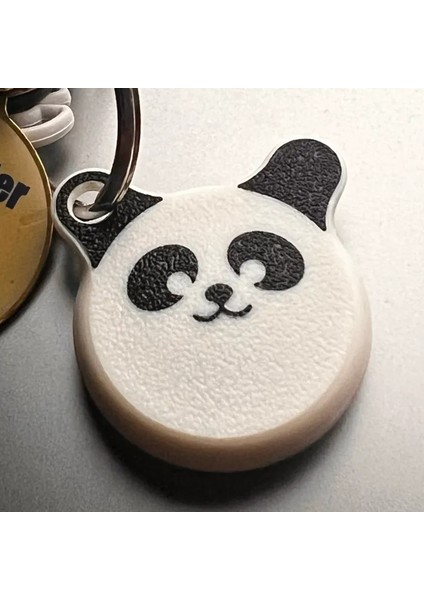 Airtag Için Panda Temalı Kılıf