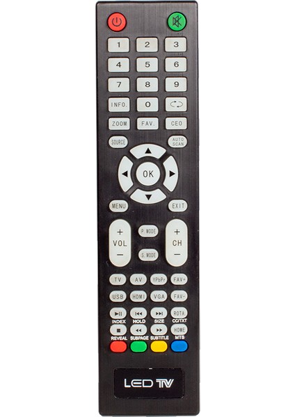 Sunny SNLED065209800 RM-L327A Lcd-Led Tv Kumanda Yazısız RM-L327A (4457)