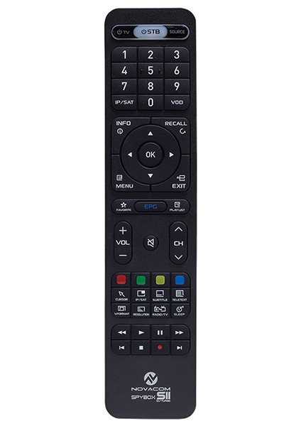 Novacom Spybox S11 4K Hd Orjinal Uydu Kumandası (17213=17256) (4457)