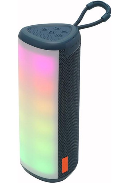 Usb/sd/fm/bluetooth Destekli Taşınabilir LED Işıklı Wıreless HOPARLÖR-357 (4457)