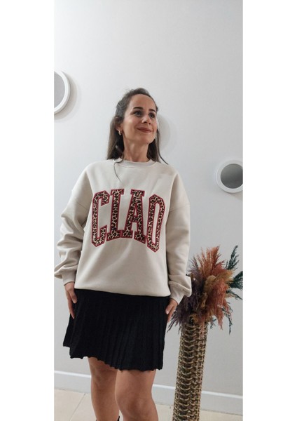 Ciao Yazılı Sweat