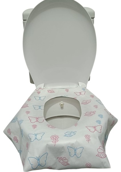 Tek Kullanımlık Klozet Örtüsü 2*10 20 Adet