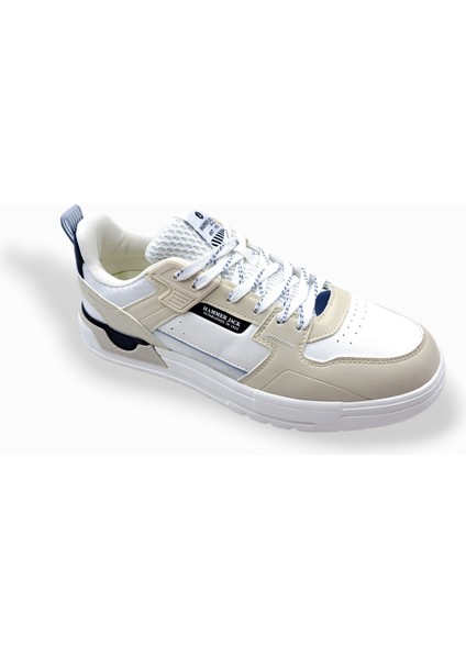 Soprano H25205 Hafif Tasarım Bej Beyaz Erkek Sneaker Ayakkabı modelleri