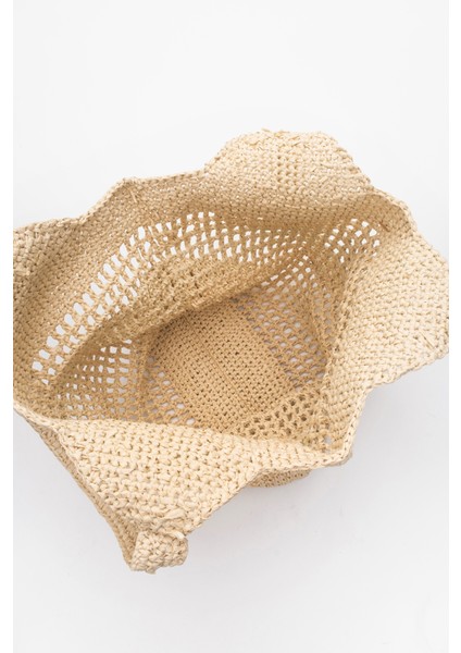 Kadın Hasır El Yapımı Omuz Çantası Zy 25004 Bej fırsatları