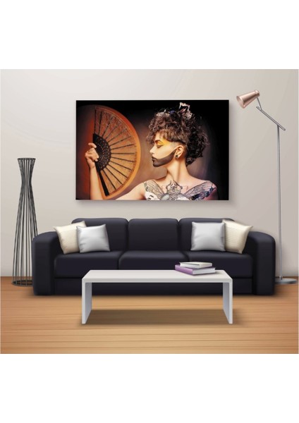 - Dekoratif Baskı Özel Tasarım Dikdödrtgen Kanvas Tablo 1656