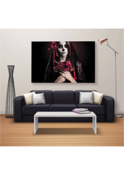 - Dekoratif Baskı Özel Tasarım Dikdödrtgen Kanvas Tablo 1642