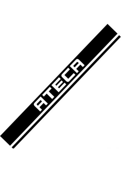 Seat Ateca Ön Kaput Şerit Sticker Etiket Modeli fiyatları