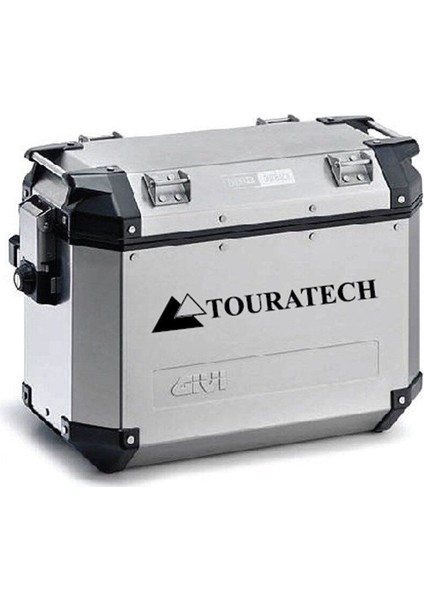 Touratech Motosiklet Çanta Sticker Etiket Modeli