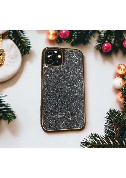 iPhone 13 Lüx Kristal Taşlı Kaliteli Telefon Kılıfı