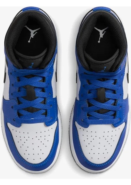 Jordan Air 1 Mid Unisex Mavi Deri Spor Ayakkabı DQ8423-402 fiyatları