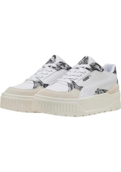 Karmen Iı Idol Snake Chic 400395-01 Kadın Beyaz Günlük Sneaker Ayakkabı modelleri