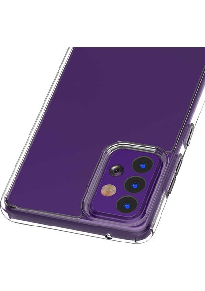 Galaxy A52 Kılıf Tkdr Coss Kapak-Renksiz