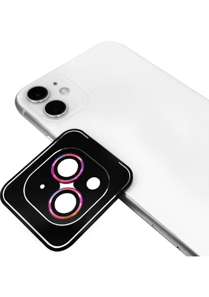 iPhone 13 Mini Uyumlu Tkdr Cl-09 Kamera Lens Koruyucu-Colorful