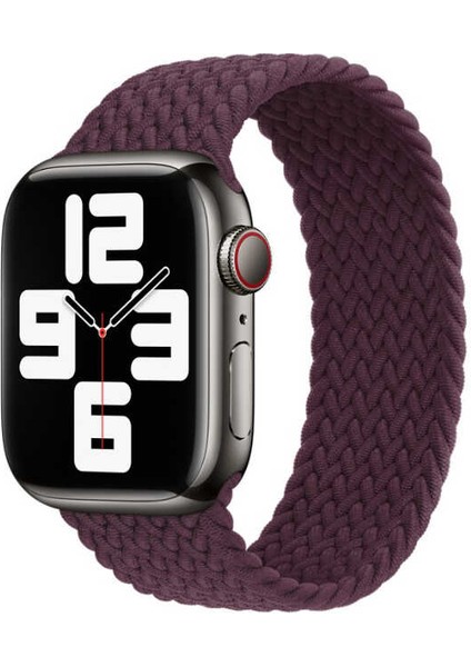 Watch Ultra 49MM Kordon Uyumlu Krd-32 Medium Strap Kayış Zore - Koyu Mor