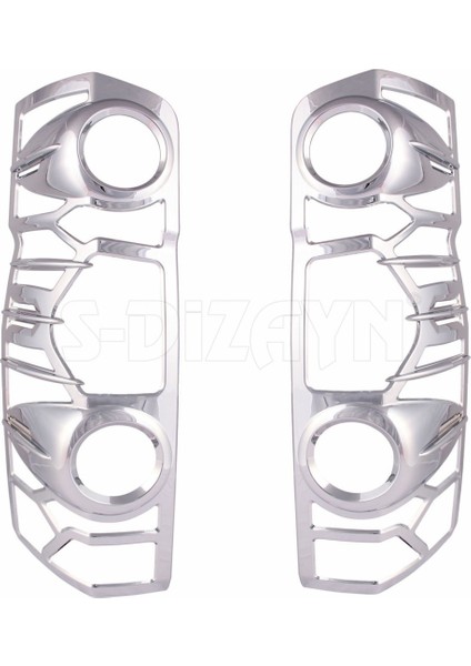 Paspasgaraji Mercedes Sprinter Stop Çerçevesi 2 Prç. Abs. Krom 2006-2013