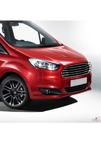Paspasgaraji Ford Courier Krom Ön Panjur 4 Prç 2014-2017
