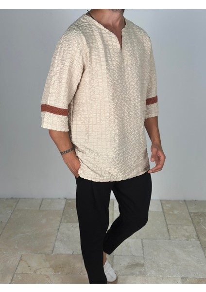 Fakir Kol Bej T-Shirt