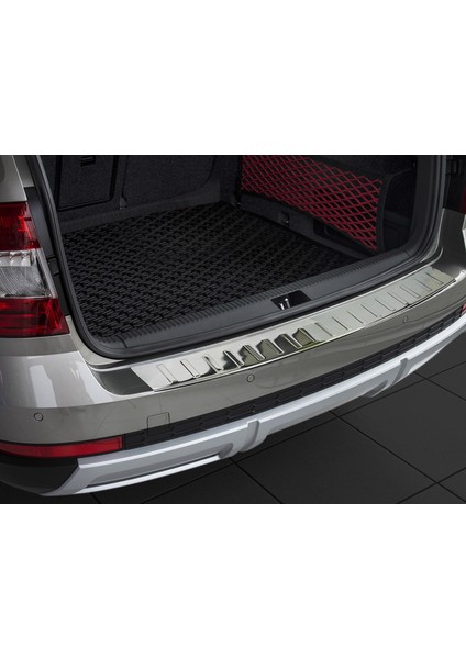 Paspasgaraji Skoda Octavia A7 Sd Krom Arka Tampon Eşiği 2013-2020