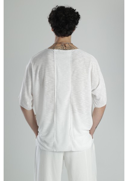 Cep Desenli Oversize T-Shirt