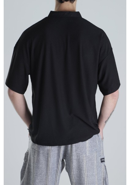 Italyan Kesim Siyah T-Shirt modelleri