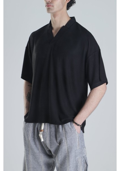 Italyan Kesim Siyah T-Shirt indirimleri