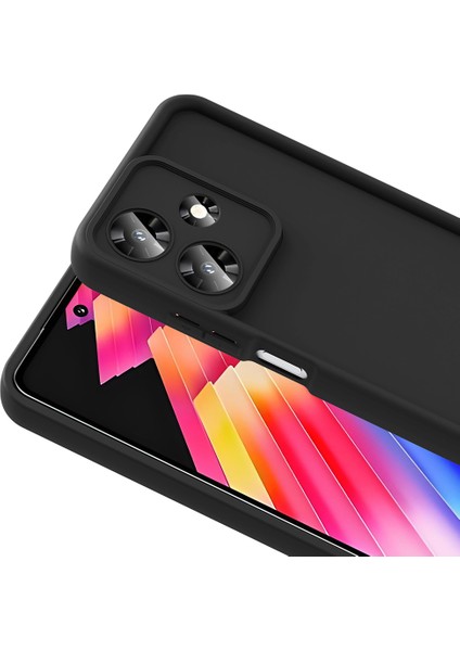 Infinix Hot 30i Kılıf Kamera Korumalı Tkdr Ananas Kapak - Mürdüm