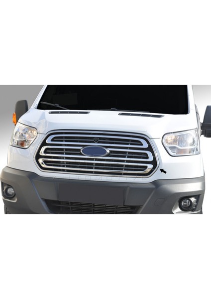 Paspasgaraji Ford Transit Krom Ön Panjur Çerçevesi 2 Parça 2014-2018