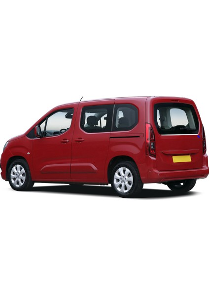 Paspasgaraji Opel Combo E Krom Bagaj Camı Alt Çıtası 2018-2023
