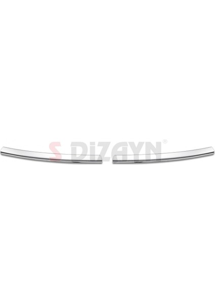 Paspasgaraji Vw Golf 7 Krom Ön Panjur 2 Prç. Midline 2013-2017