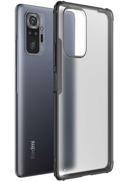 Xiaomi Redmi Note 10 Pro Kılıf Tkdr Volks Kapak-Siyah