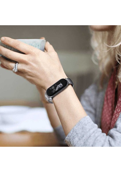 Xiaomi Mi Band 6 Krd-27 Uyumlu Kordon Zore - Sarı modelleri