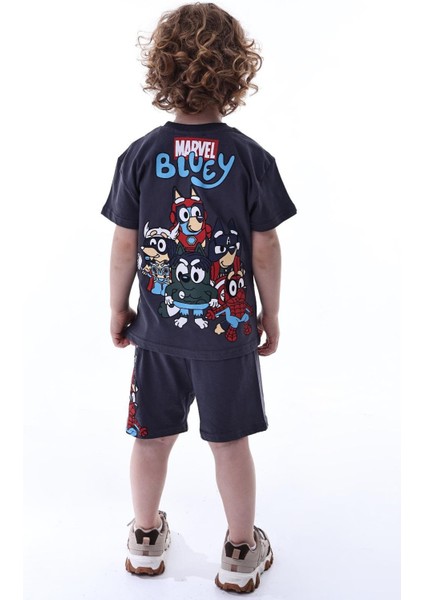 Erkek Çocuk Bluey Baskılı Alt Üst Takım modelleri