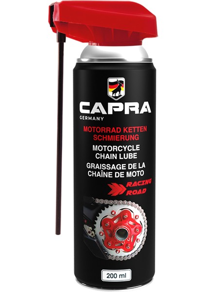Motosiklet Zincir Yağlama Racing