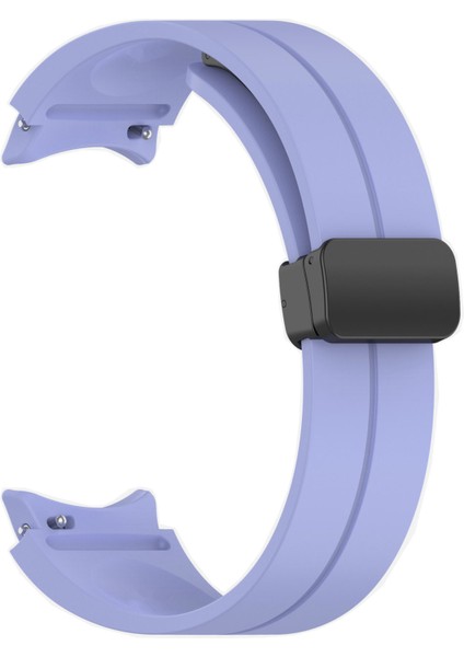 Galaxy Watch 4 44MM Uyumlu Krd-84 Uyumlu Kordon Zore - Lila
