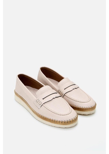 Kadın Bej Günlük Loafer