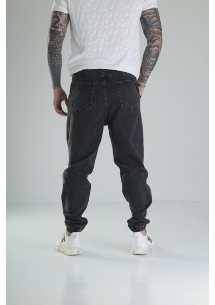 Antrasit Kot Jogger Pantolon