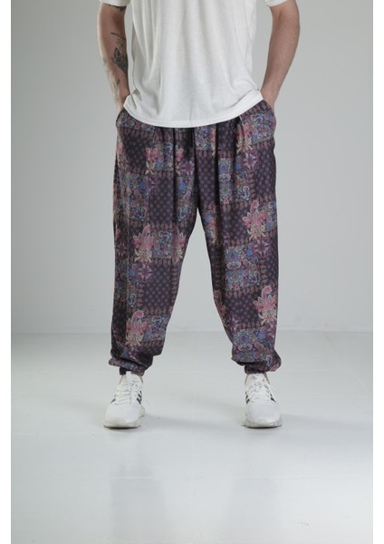 Çiçek Desenli Pileli Yarım Şalvar fiyatları