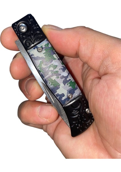 SDR-054 Katlanabilir Kemer Klipsli Çakı 17 cm