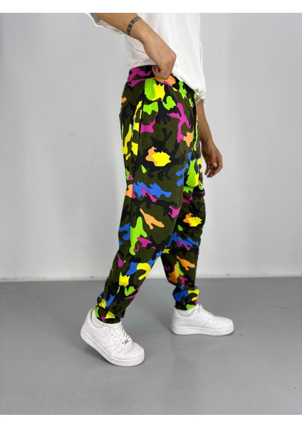 Erkek Kamuflaj Jogger