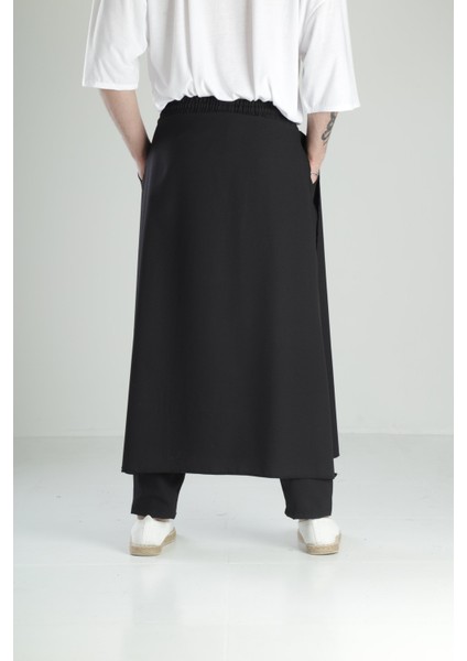 Çift Yönlü Samurai Baget Pantolon