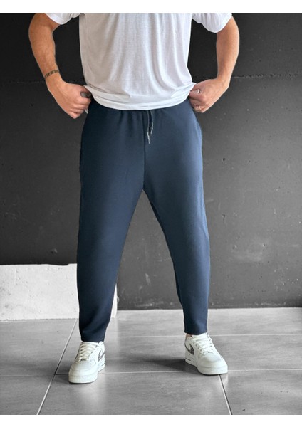 Lacivert Baget Pantolon