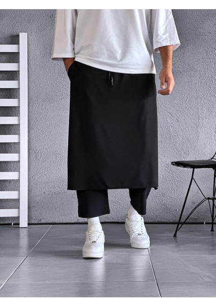 Boyfriend Siyah Samurai Pantolon