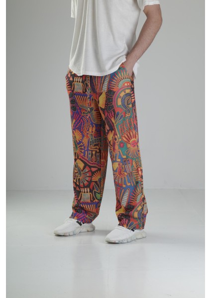 Desenli Baggy Pantolon fiyatları